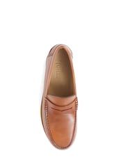 Jones Bootmaker Natural Rivers Leather Penny Loafers - Image 3 of 5