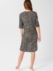 Hobbs Iza Black Tunic Dress - Image 2 of 4