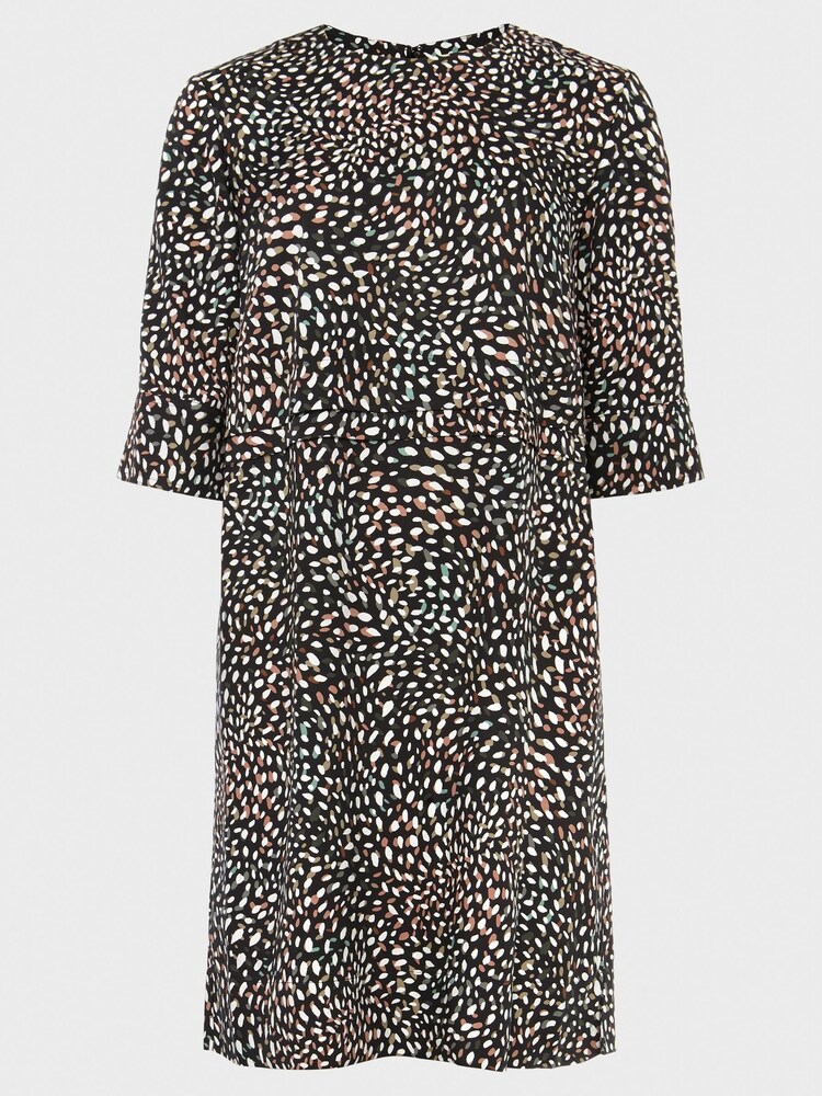 Hobbs Iza Black Tunic Dress - Image 4 of 4 Hobbs Iza Black Tunic Dress - Image 4 of 4