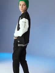 Schwarz Skate - Bomberjacke im College-Stil (3–16 J.) - Bild 4 von 14