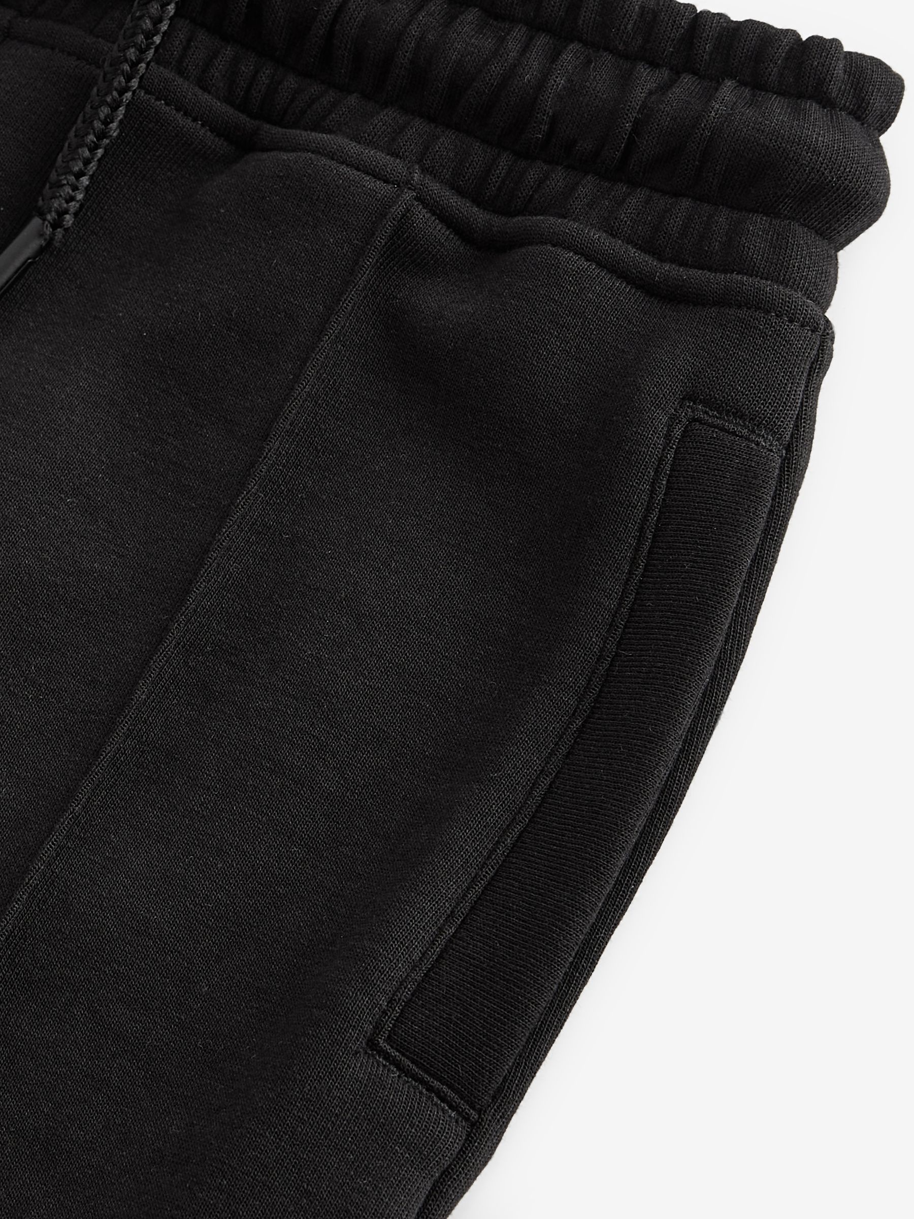 Black smart jogger trousers store