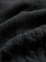 Black Gem Button Shirt Layer Jumper - Image 6 of 6