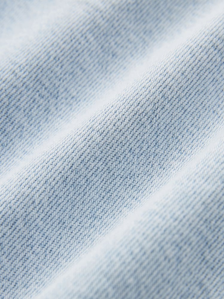 Blau gebleicht - Denim-Maxirock - Bild 6 von 6