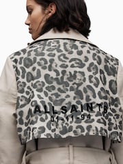 AllSaints Nude Mixie Leo Trench Jacket - Image 2 of 9