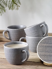 Bronx Set mit 4 Cappuccino-Tassen - Bild 3 von 7