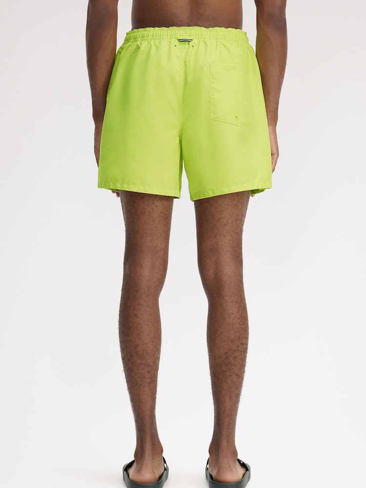 Fred Perry Yellow Swimshorts - Image 2 of 7