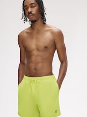 Fred Perry Yellow Swimshorts - Image 5 of 7
