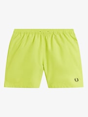 Fred Perry Yellow Swimshorts - Image 6 of 7
