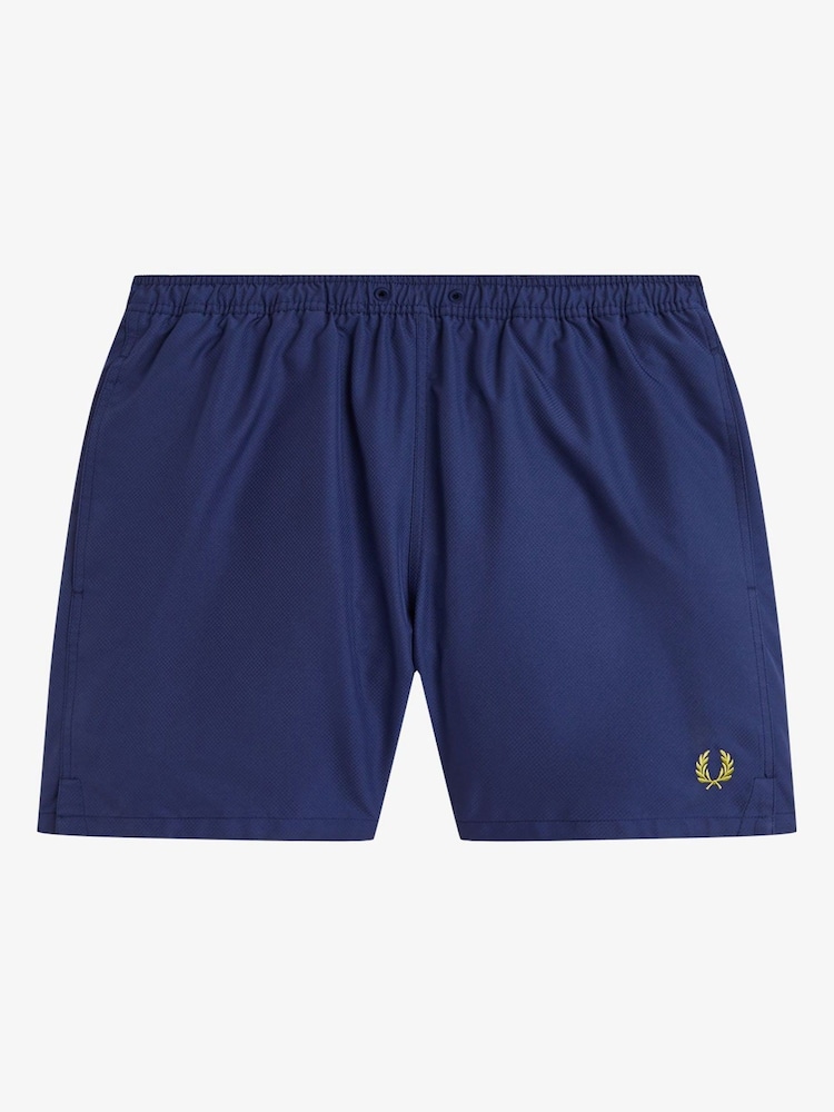 Fred Perry Blue Swimshorts - Image 1 of 2