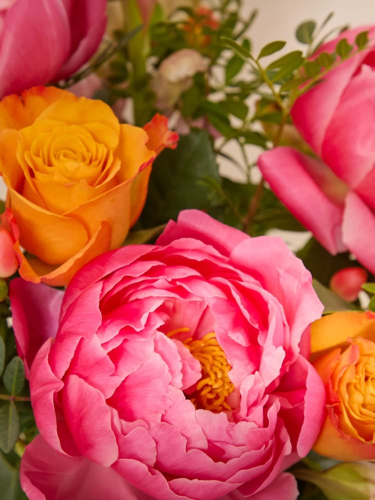 Arena Flowers Peach Punch Letterbox Peonies Bouquet - Image 2 of 5