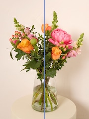 Arena Flowers Peach Punch Letterbox Peonies Bouquet - Image 3 of 5