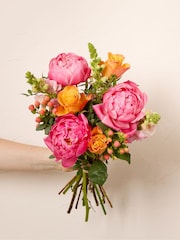Arena Flowers Peach Punch Letterbox Peonies Bouquet - Image 4 of 5