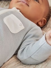 Mori Cotton & Bamboo Clever Zip Up Sleepsuit - Image 2 of 7