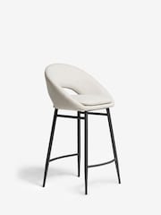 Tweedy Plain Light Natural Hewitt Bar Stool - Image 3 of 8