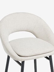 Tweedy Plain Light Natural Hewitt Bar Stool - Image 6 of 8