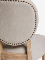 Set of 2 Soft Texture Light Natural Eastham Dining Chairs - Image 6 of 9