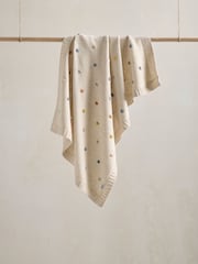 Mamas & Papas Multi Kids Knitted Blanket - Image 1 of 3