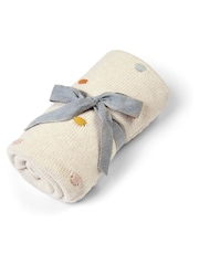 Mamas & Papas Multi Kids Knitted Blanket - Image 3 of 3