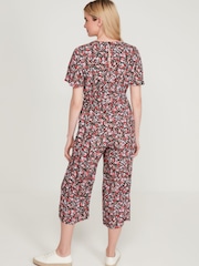 M&Co Natural Multi Floral Jumpsuit - Image 2 of 4