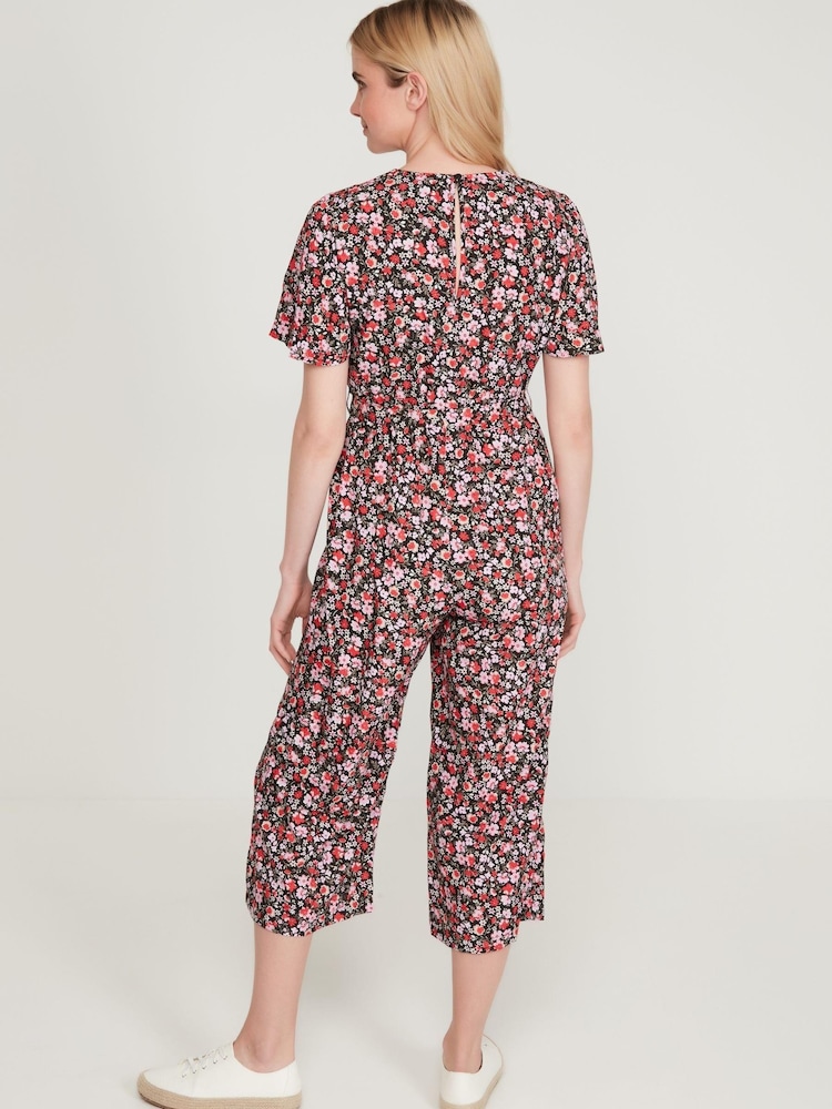 M&Co Natural Multi Floral Jumpsuit - Image 2 of 4