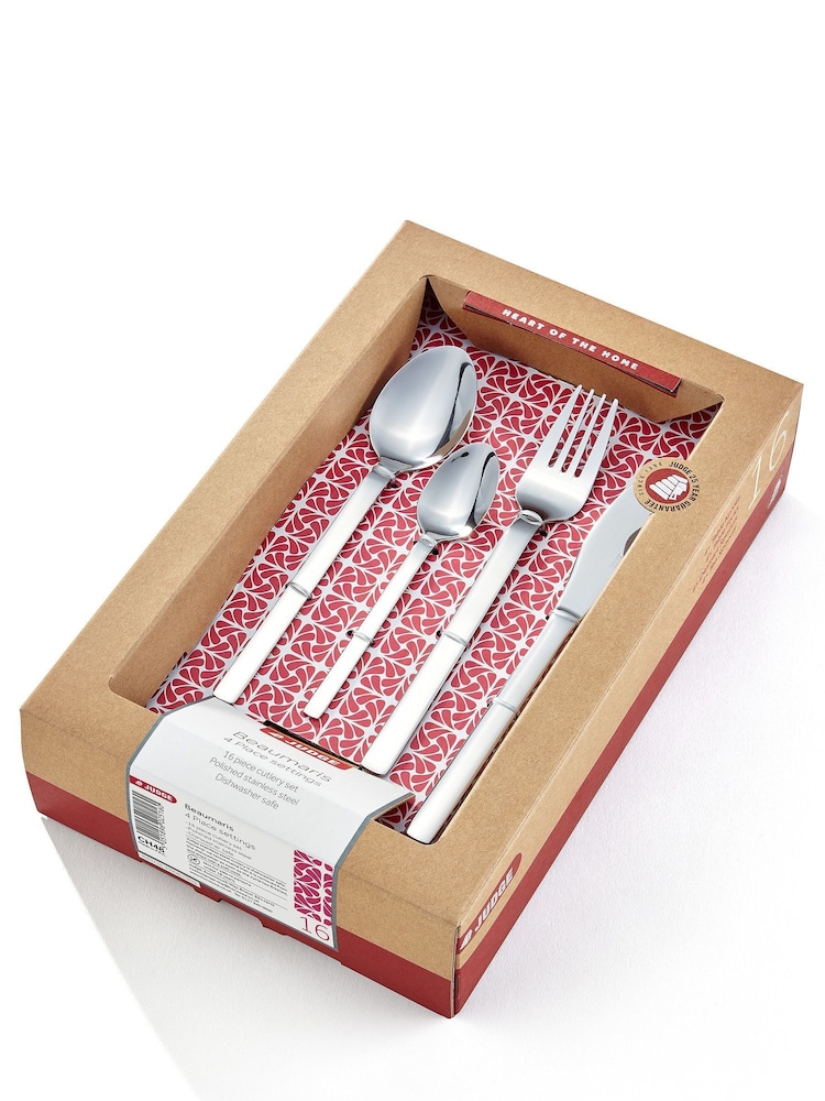 Judge Chrome Beaumaris 16 Piece Cutlery Set - Image 3 of 3