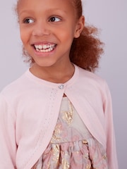 Pink Occasion Shrug Cardigan (3mths-16yrs) - Image 1 of 5