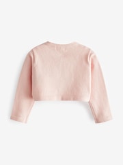 Pink Occasion Shrug Cardigan (3mths-16yrs) - Image 5 of 5