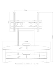 Jual Walnut TV Stand - Image 4 of 4