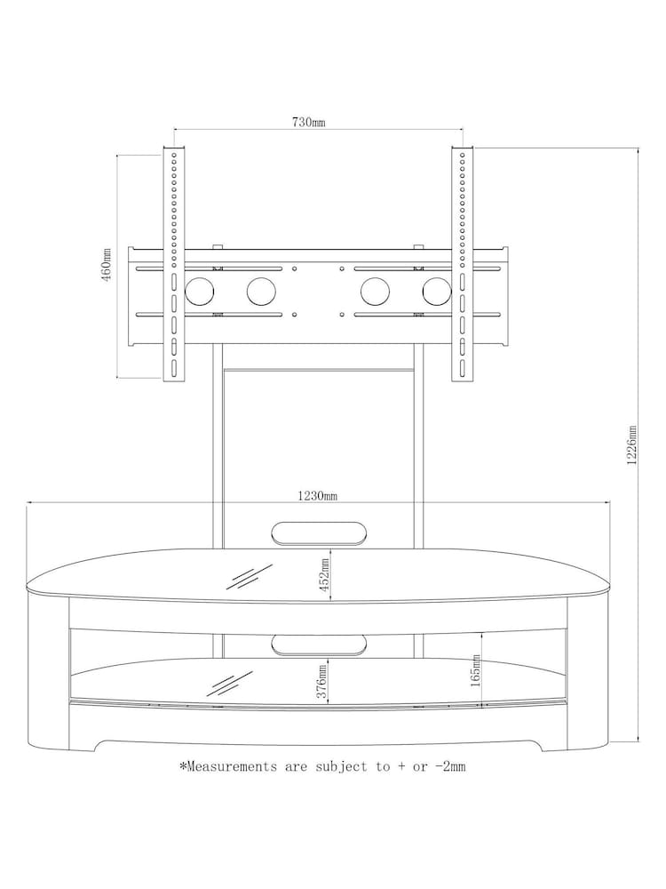 Jual Walnut TV Stand - Image 4 of 4
