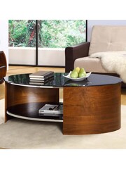 Jual Walnut Florence Round Coffee Table - Image 1 of 4