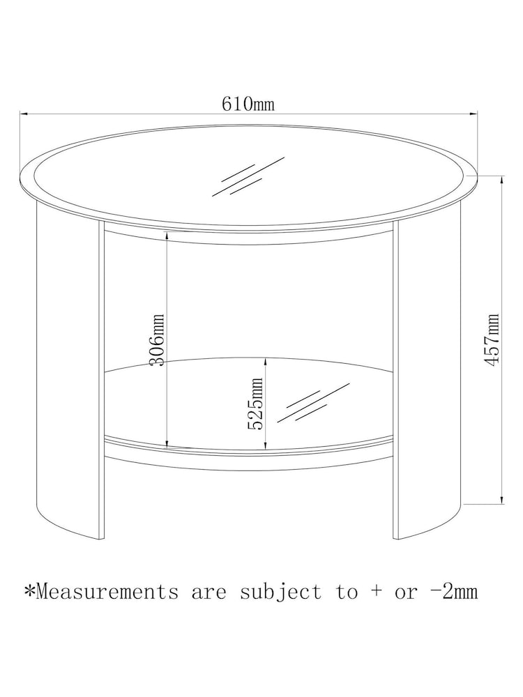 Jual Walnut Florence Side Table - Image 3 of 3