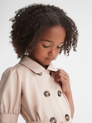 فستان بحزام بكم منفوخ Naomi من Reiss - صورة 4 من 6