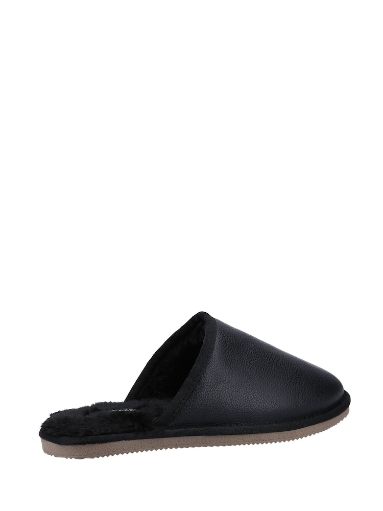 Hush Puppies Coady Leather Slippers - Image 3 of 4
