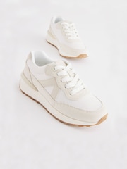 Neutral Mix Lace-Up Chunky Trainers - Image 4 of 7
