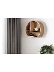 Jual Oak San Francisco Wall Shelf - Image 1 of 9