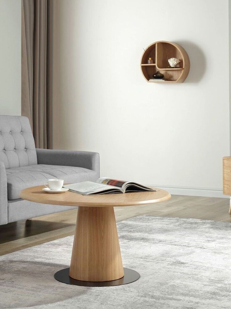 Jual Oak Siena Side Table - Image 2 of 6