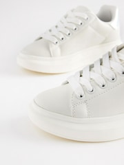 White/Iridescent Chunky Sole Trainers - Image 5 of 5