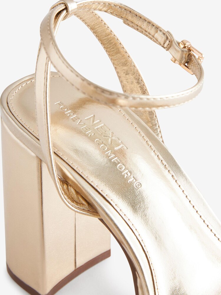 Gold Forever Comfort® Platform Sandals - Image 6 of 6