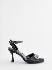 Black Forever Comfort® Bow Sandals - Image 6 of 7