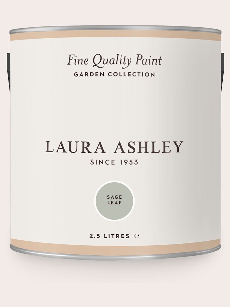 Laura Ashley Sage Leaf Garden 2.5Lt Paint - Image 5 of 5