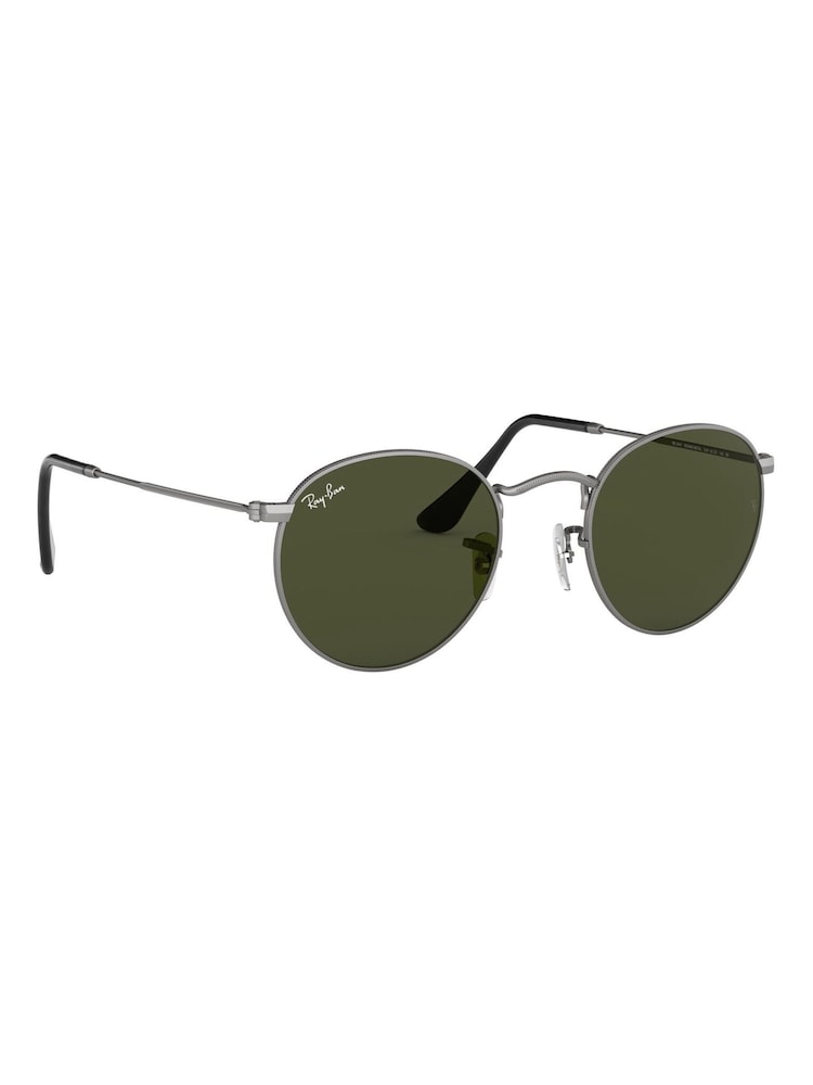 Ray-Ban Small Round Metal Sunglasses - Image 1 of 12