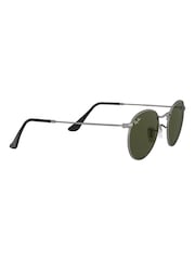 Ray-Ban Small Round Metal Sunglasses - Image 12 of 12