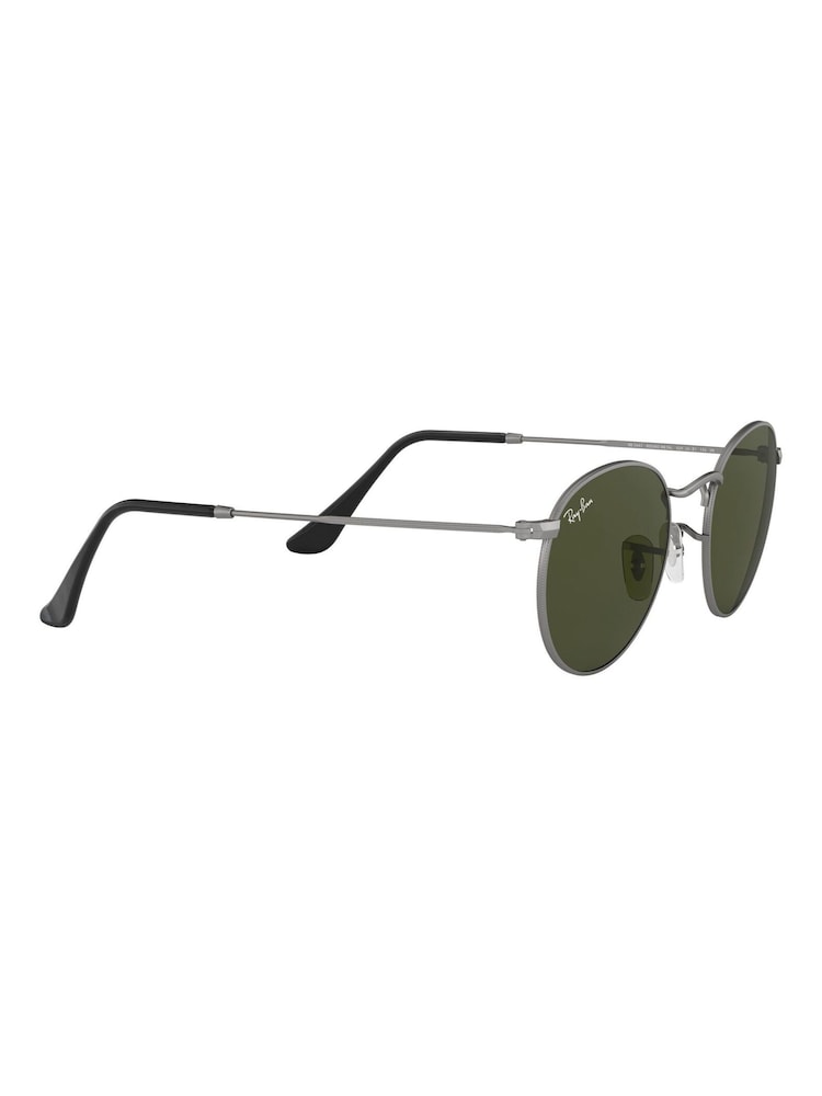 Ray-Ban Small Round Metal Sunglasses - Image 12 of 12