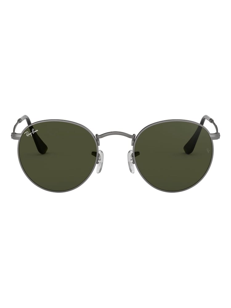 Ray-Ban Small Round Metal Sunglasses - Image 2 of 12