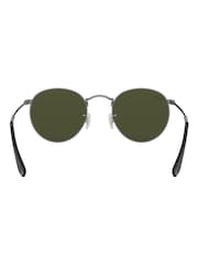 Ray-Ban Small Round Metal Sunglasses - Image 4 of 12