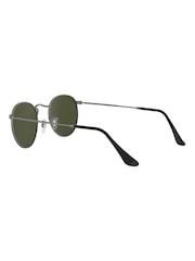 Ray-Ban Small Round Metal Sunglasses - Image 7 of 12