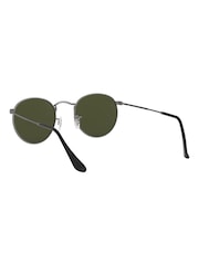 Ray-Ban Small Round Metal Sunglasses - Image 8 of 12