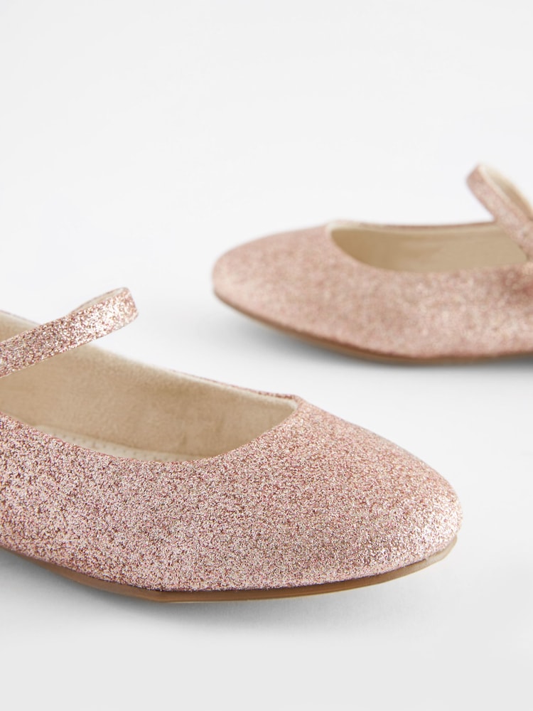Rosa mit Glitzer - Festliche Mary-Jane-Schuhe - Bild 5 von 5 Rosa mit Glitzer - Festliche Mary-Jane-Schuhe - Bild 5 von 5