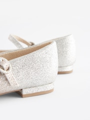 Ombre Gold/Silver Glitter Standard Fit (F) Mary Jane Occasion Shoes - Image 9 of 9