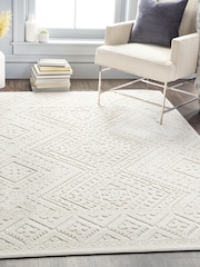 LIVABLISS Beige Greenwich Global Rug - Image 1 of 7